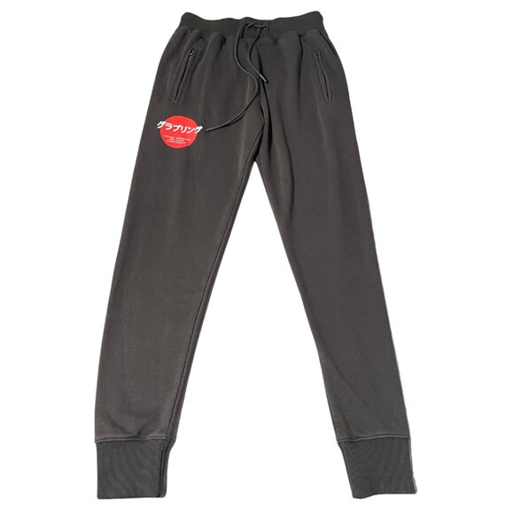 Tatami Fightwear Sweatpants Mens Size M Black BJJ Gi Jiu Jitsu Streetwear - Picture 1 of 11